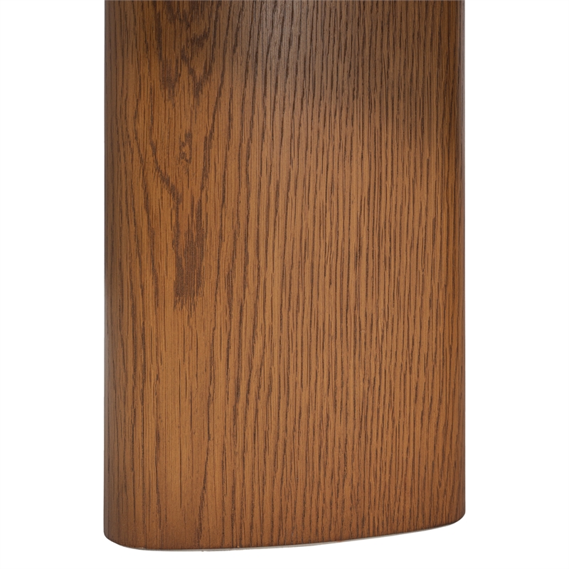 Safavieh Theodora Wood Coffee Table in Chestnut / Cream