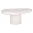 Safavieh Rhianna Concrete Coffee and Iron Table in White