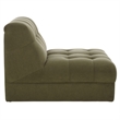 Safavieh Thane Velvet Wood Accent Chair in Green