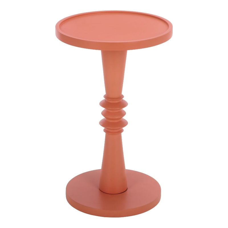 Safavieh Omid Wood Accent Table in Pink