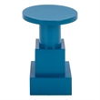 Safavieh Fiori Iron Accent Table in Teal