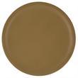 Safavieh Banks Wood and Steel Accent Table in Mustard / Silver