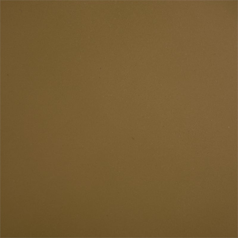 Safavieh Banks Wood and Steel Accent Table in Mustard / Silver