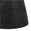 Safavieh Kyla Wood and Marble Accent Table in Black / White