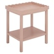 Safavieh Starlyn Wood Accent Table in Pink