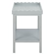 Safavieh Starlyn Wood Accent Table in Gray