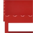 Safavieh Starlyn Wood Accent Table in Red