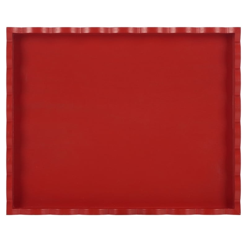 Safavieh Starlyn Wood Accent Table in Red