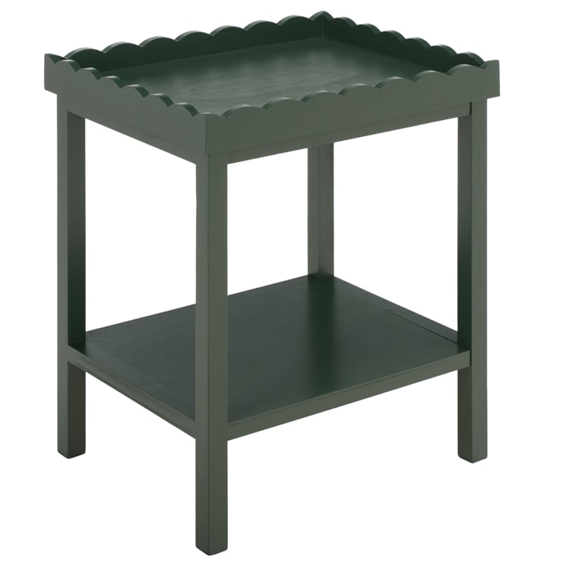 Safavieh Starlyn Wood Accent Table in Green