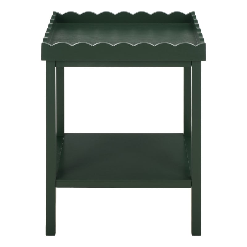 Safavieh Starlyn Wood Accent Table in Green