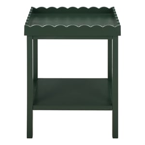 Safavieh Starlyn Wood Accent Table in Green