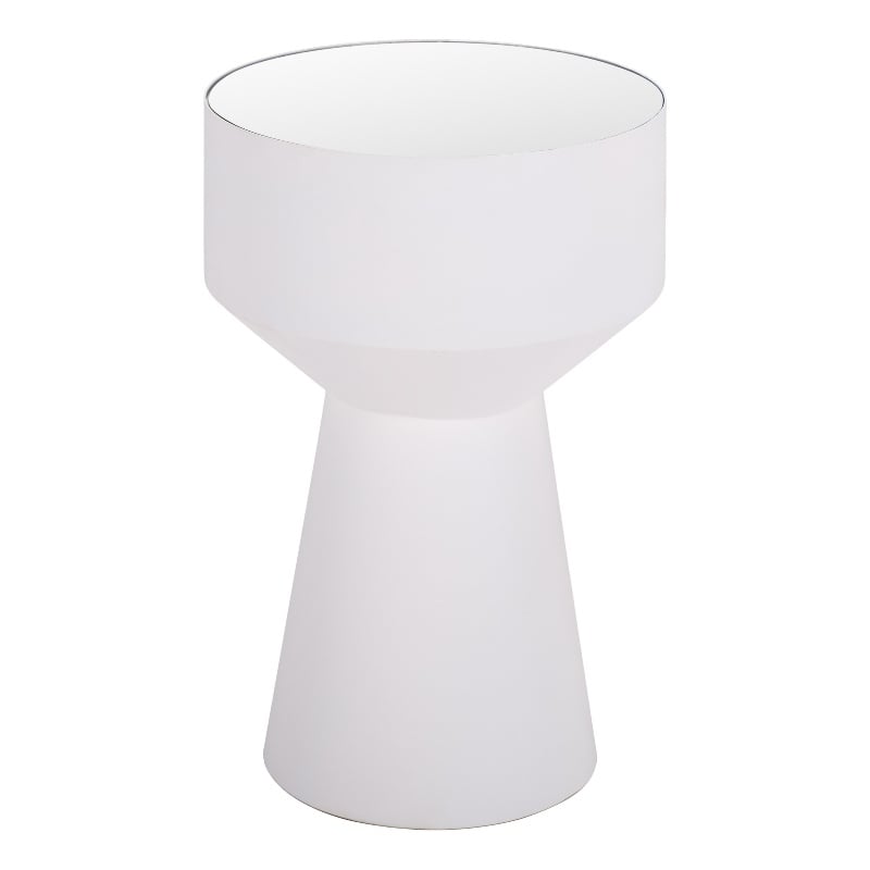 Safavieh Nolita Iron Accent Table in White