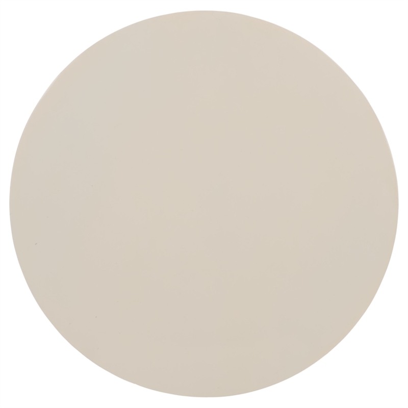Safavieh Tuleen Iron Accent Table in Mustard / Ivory