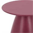 Safavieh Margie Wood Accent Table in Magenta