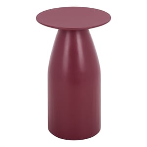 Safavieh Margie Wood Accent Table in Magenta