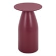 Safavieh Margie Wood Accent Table in Magenta