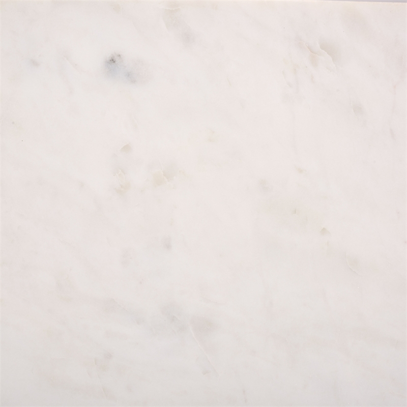Safavieh Nadezhda Marble and Iron Accent Table in White/ Black