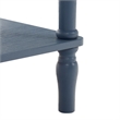 Safavieh Haven 1 Wood Top Drawer Accent Table in Blue