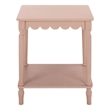 Safavieh Haven Wood Accent Table in Pink