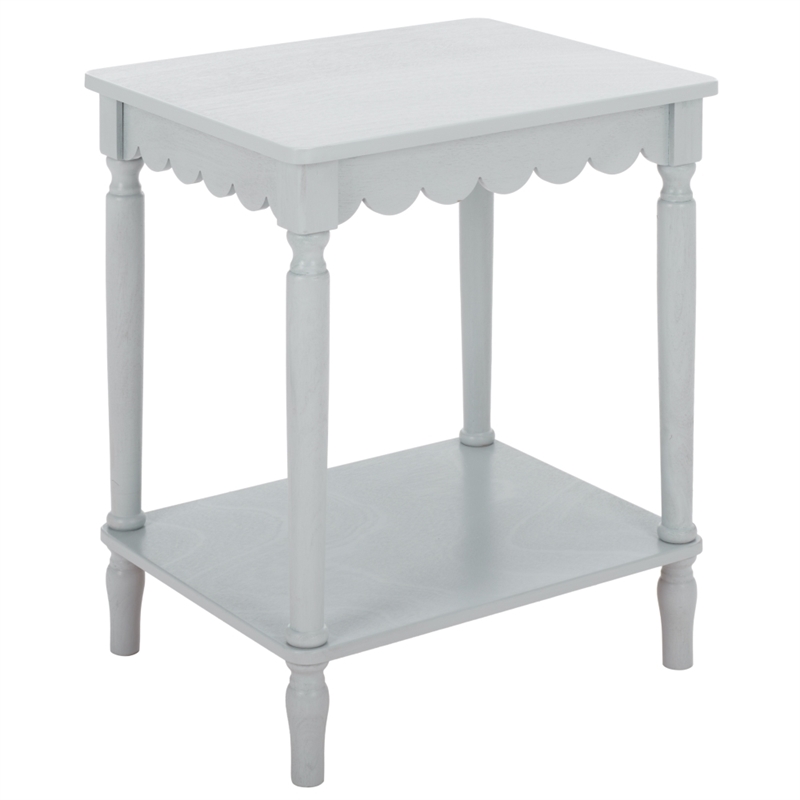 Safavieh Haven Wood Accent Table in Gray