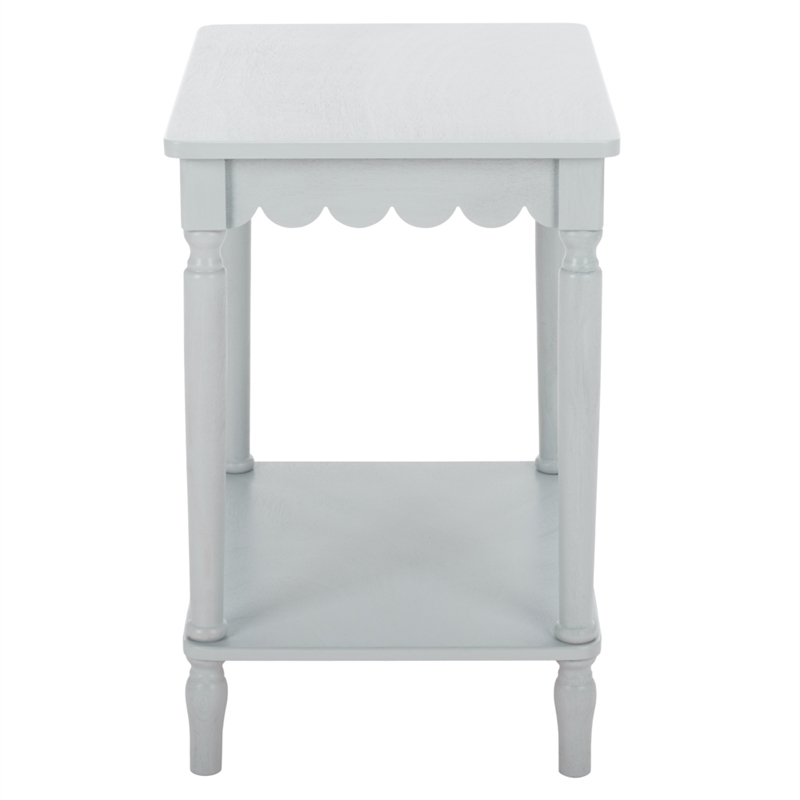 Safavieh Haven Wood Accent Table in Gray
