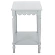 Safavieh Haven Wood Accent Table in Gray