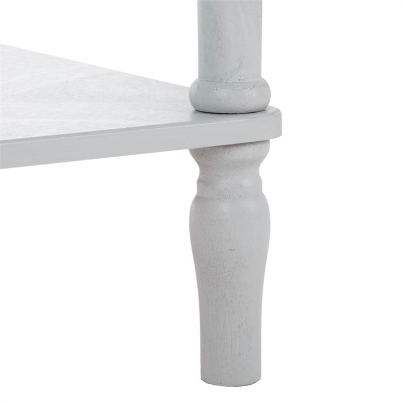 Safavieh Haven Wood Accent Table in Gray