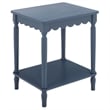 Safavieh Haven Wood Accent Table in Blue