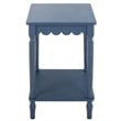 Safavieh Haven Wood Accent Table in Blue