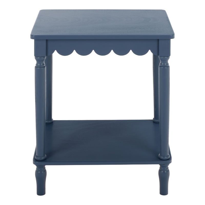 Safavieh Haven Wood Accent Table in Blue
