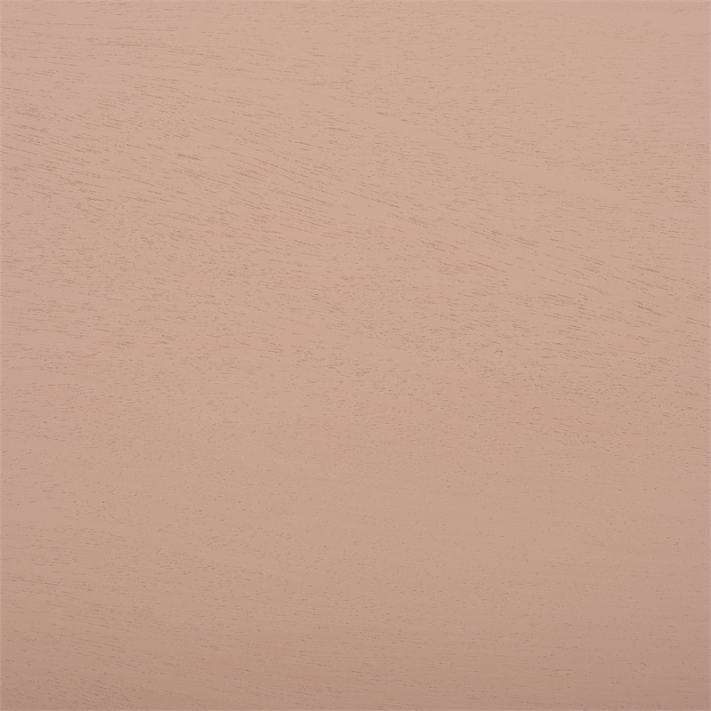 Safavieh Litith Square Wave Wood Accent Table in Pink
