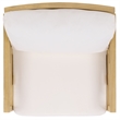 Safavieh Montford Wood and Fabric Accent Chair in Natural White