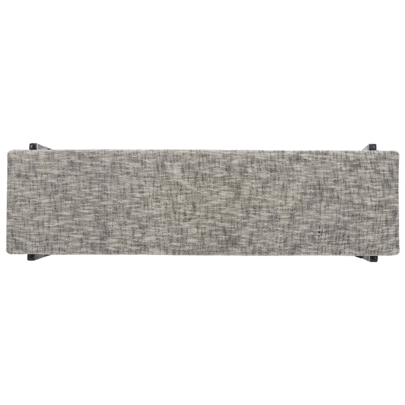 Safavieh Zhanna Iron Bench Cushion in Navy / Black