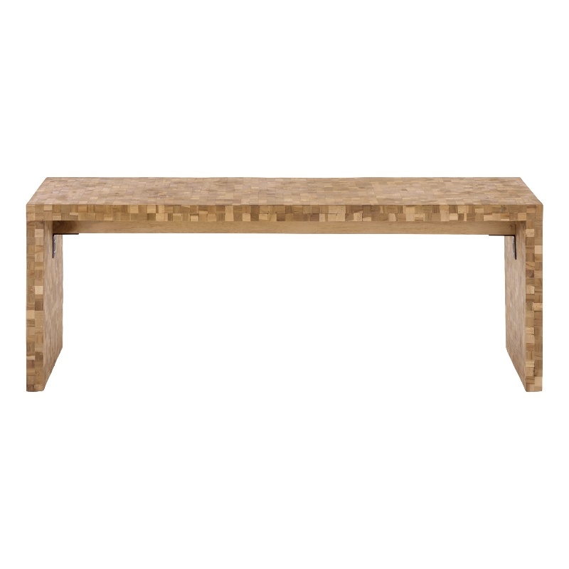 Safavieh Francisco Wood Bench in Natural