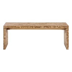 Safavieh Francisco Wood Bench in Natural