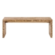 Safavieh Francisco Wood Bench in Natural