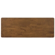 Safavieh Tevin Wood Bench in Walnut