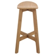 Safavieh Rancho Wood Counter Stool in Natural