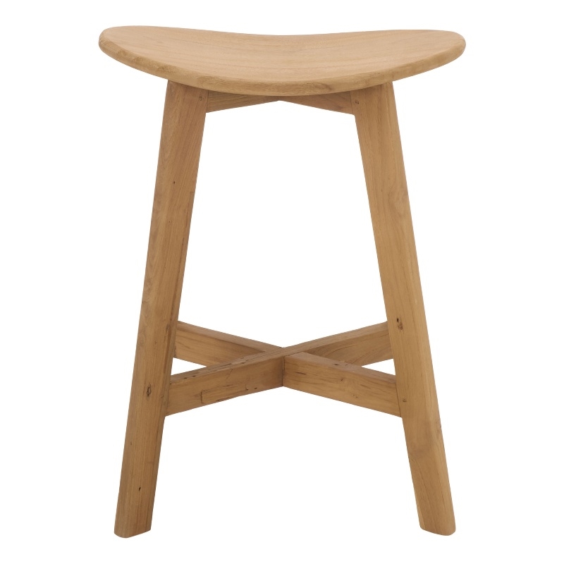 Safavieh Rancho Wood Counter Stool in Natural