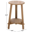 Safavieh Springs Wood Counter Stool in Natural