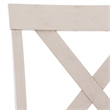 Safavieh Alanda Wood Counter Chair in Cream / Gray
