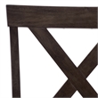 Safavieh Alanda Wood Counter Chair in Light Gray / Ash / Brown