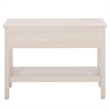 Safavieh Sondra 2 Drawer 1 Shelf Wood Console in Light Oak