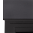 Safavieh Sondra 2 Drawer 1 Shelf Wood Console in Black