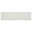 Safavieh Raisa Marble and Iron Console Table in White / Black