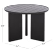 Safavieh Bethlyn Aluminum Patio Dining Table in Black