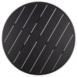Safavieh Bethlyn Aluminum Patio Dining Table in Black
