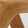Safavieh Tyleigh Rd Rattan Accent Table in Natural