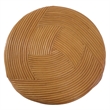 Safavieh Tyleigh Rd Rattan Accent Table in Natural