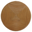 Safavieh Rhynne Rd Rattan Accent Table in Natural
